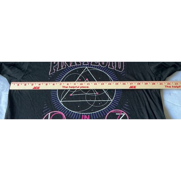 Pink Floyd 1973 Concert Black Short Sleeve T-Shirt Size L - Picture 4 of 9